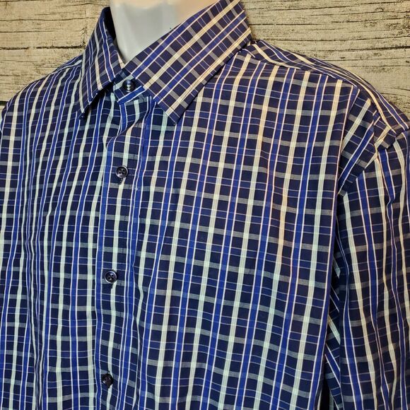 Tasso Elba Button Down Shirt Size XL - Picture 2 of 7